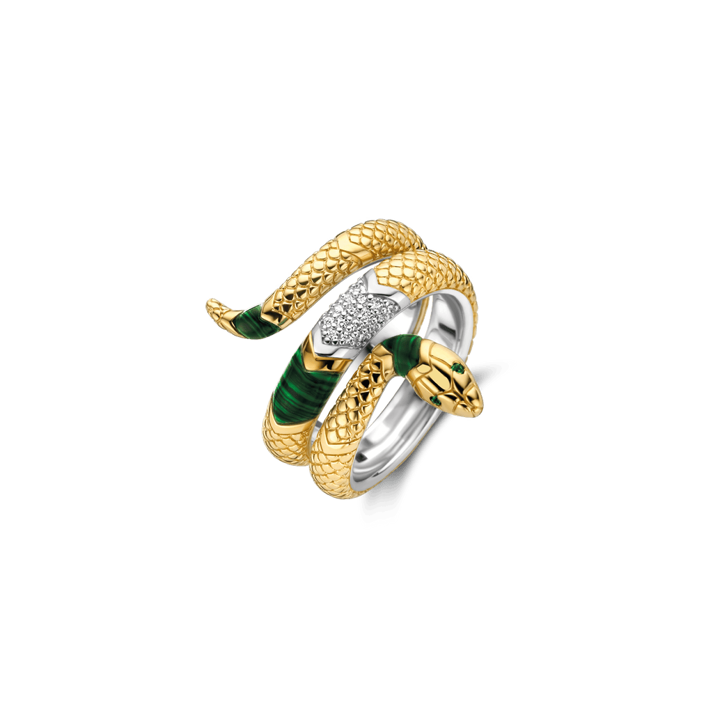 Snake hot sale ring cartier